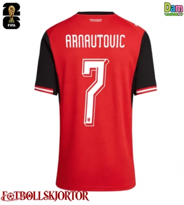 Österrike Marko Arnautovic #7 Hemmatröja Dam VM 2026 Kortärmad